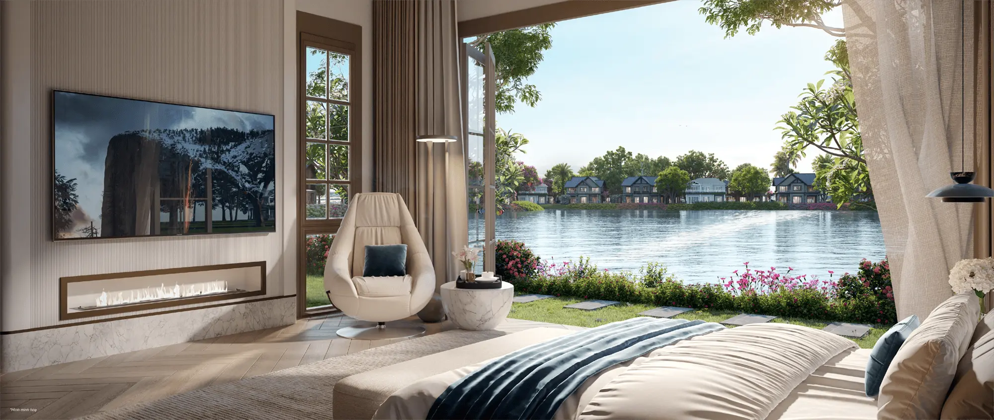 Island Villa View Hồ